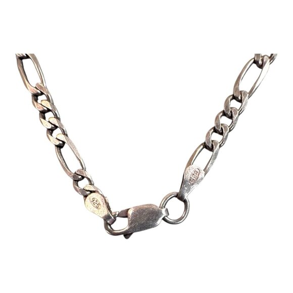 YPS Yeagers Sterling Silver 925 Hammered Cross Pendant Necklace 24" Soule VTG - Picture 10 of 12